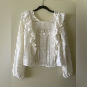 Sezane Line Blouse